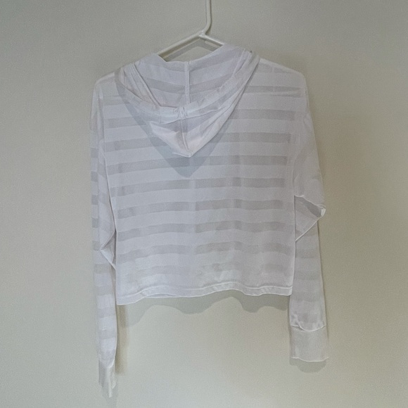 Puma White Lightweight Full-Zip Jacket - Picture 3 of 7